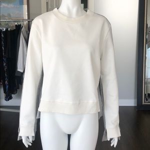 EVIDNT terry colorblock sweatshirt